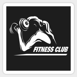 Fitness Emblem Sticker